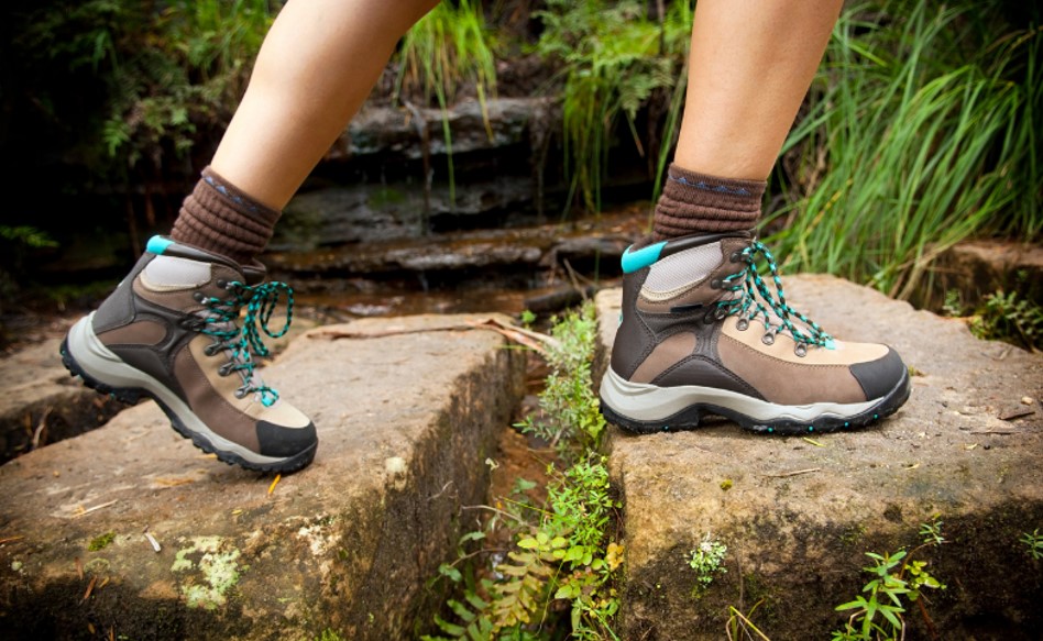 Prepare for Day Trip: hiking shoes